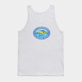 Islamorada, Florida Keys, Leaping Dolphin Tank Top